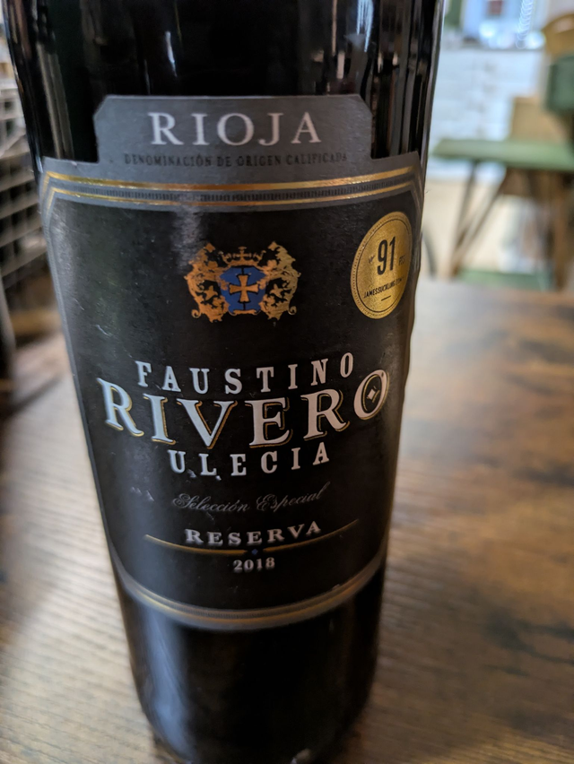Faustino Rivero 2018 Rioja Spain (1)