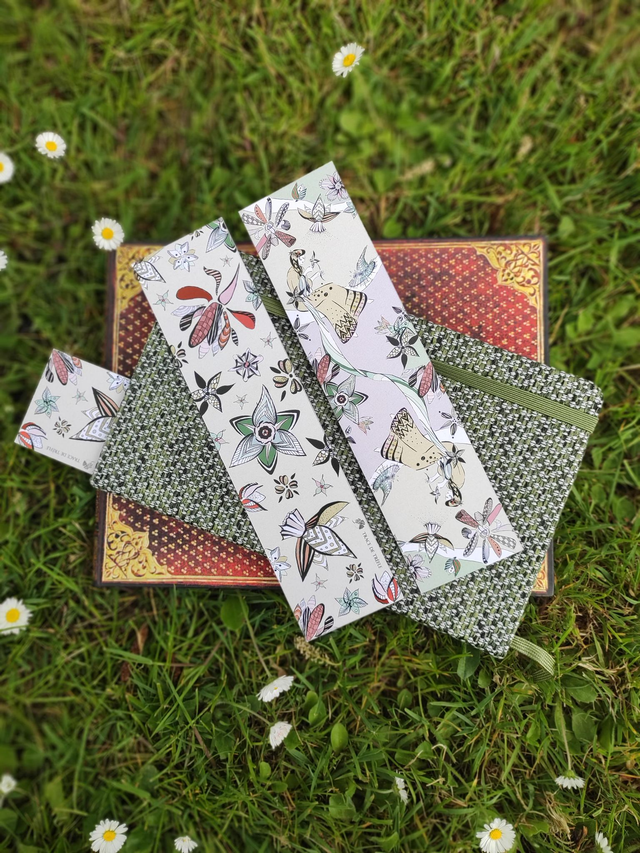 2 Marque-pages Jardin Secret