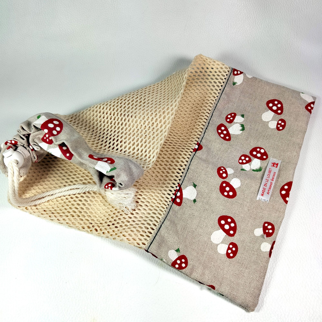 Filet sac à vrac champignon