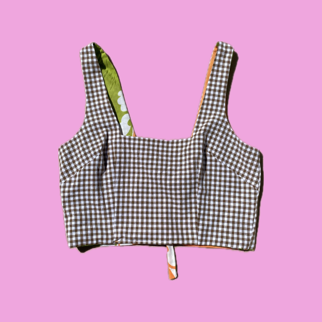 Crop top reversible "Teide" - XS/S