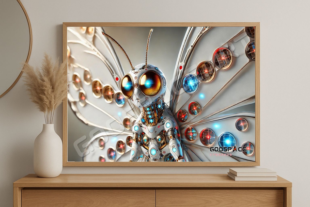 Cadre Papillon Cybernétique (07)