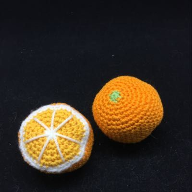 Orange En Crochet 