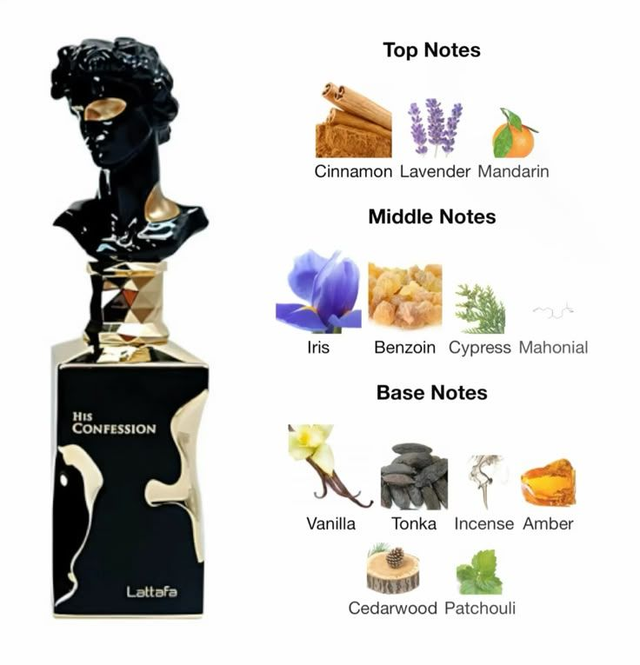 Lattafa His Confession Eau de Parfum für Herren