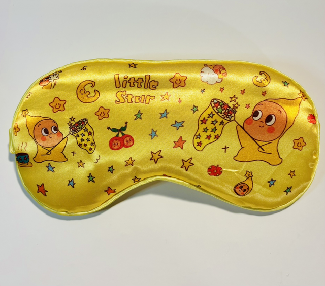 Sleeping Eye Mask Star character themed so cute! 
