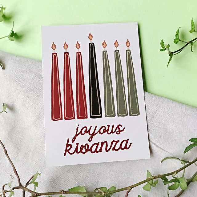 kwanza - 3 pack postcards