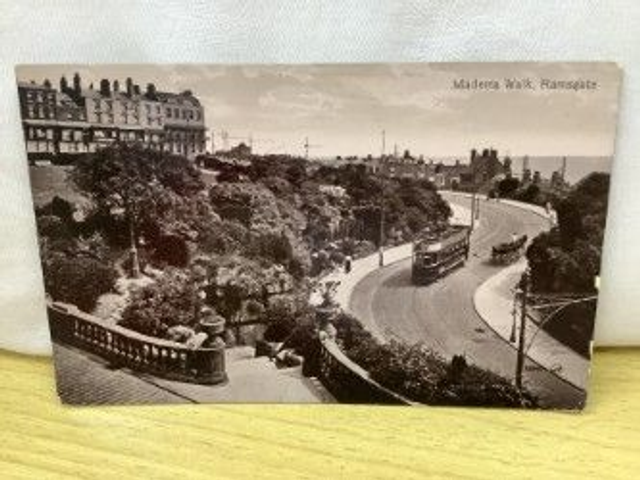 Ramsgate, Madeira Walk, Kent, Posted 1914 Valentine's Series Postcard. Our Ref No R46