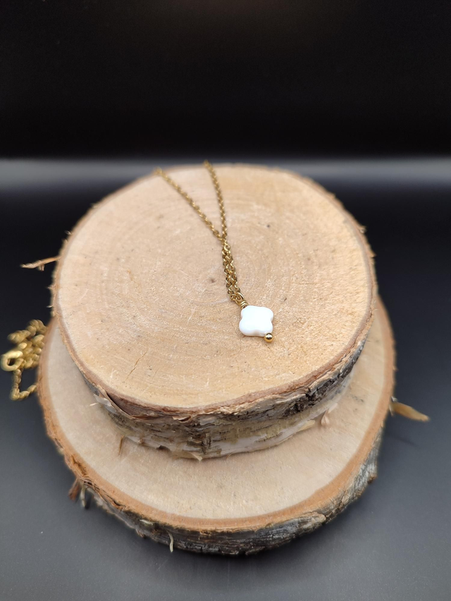 Collier Hope 🍀 Nacre