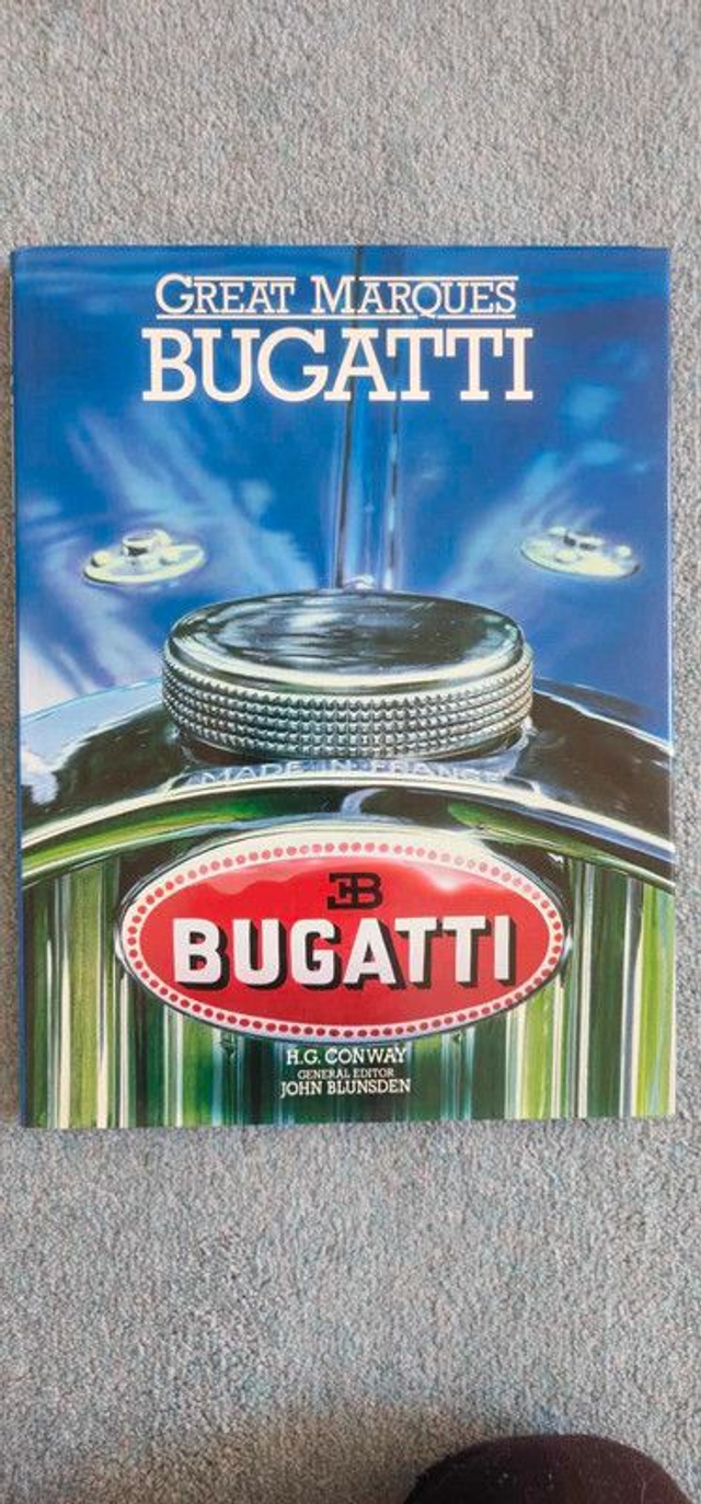 Bugatti (Great Marques) Hardcover by H.G. Conway