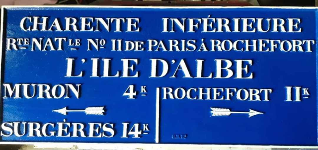 L'île d'Albe hameau de Muron Rte N11