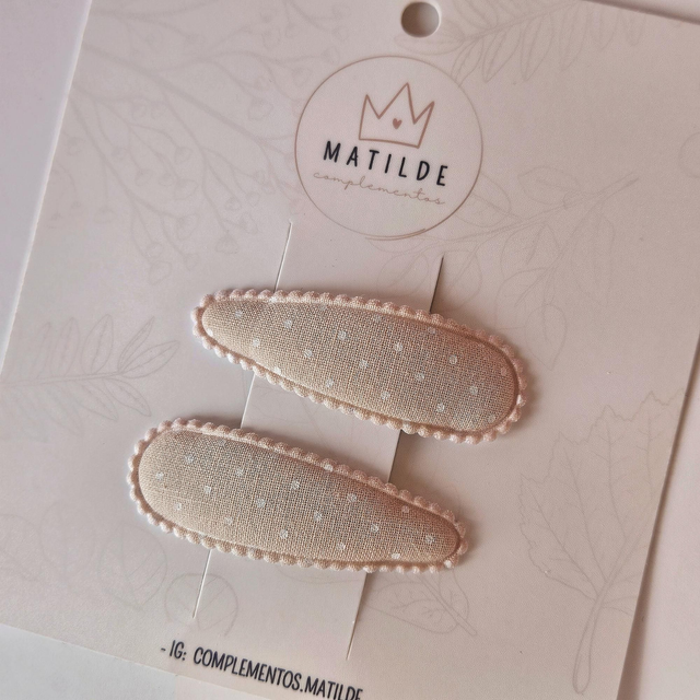 Clip Par 	Puntos Blancos