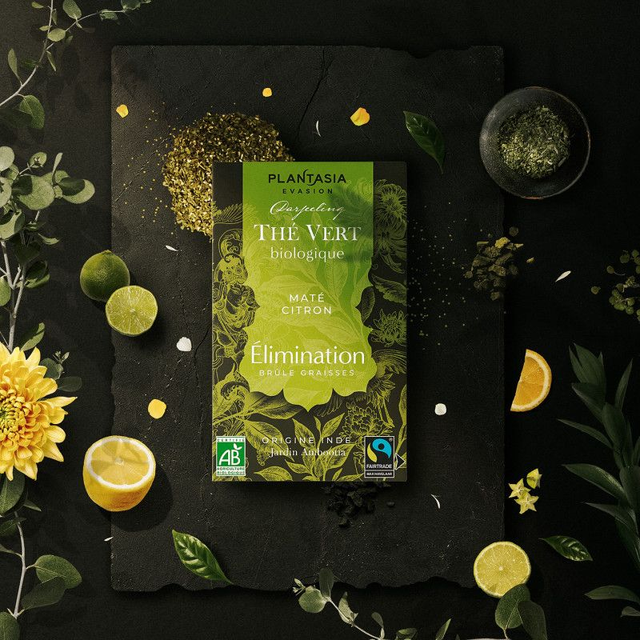 Thé Vert Elimination Maté Citron Bio*