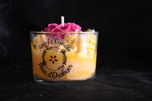 Bougie parfumée Fleur d’Oranger – Parfum floral et délicat