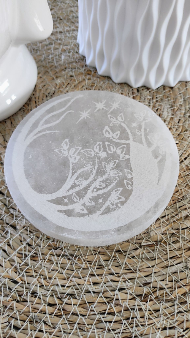 Plaque Sélénite Rêves Féériques