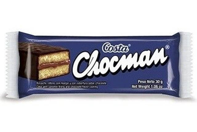 Chocman Biscocho 30g Unidad