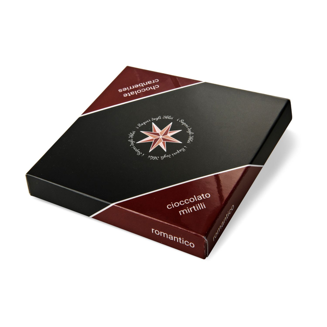 Cioccolato Mirtilli • Romantico - Cioccolato artigianale