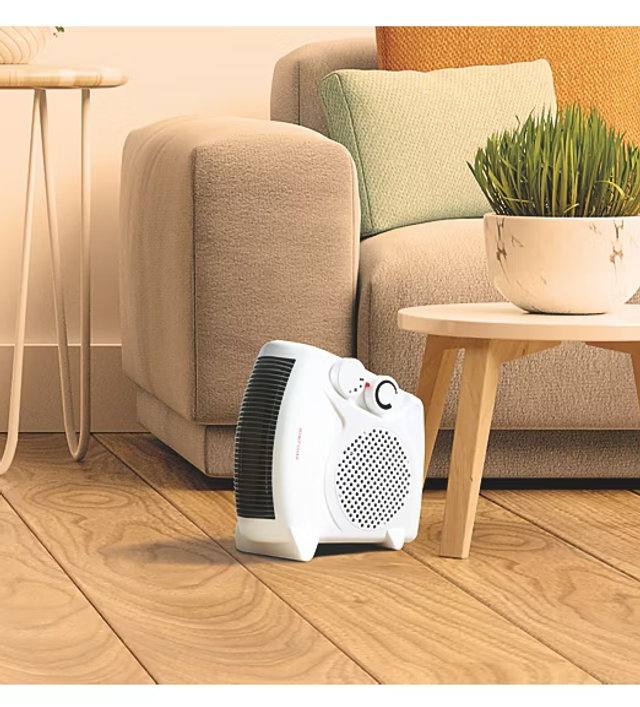 Eurosonic 2000 Watts Flat Fan Heater