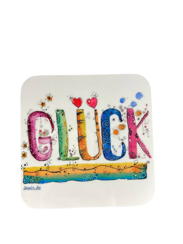 Untersetzer "Glück"