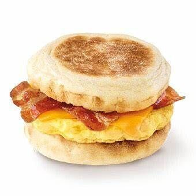 Double Bacon Egg & Cheese Muffin 
