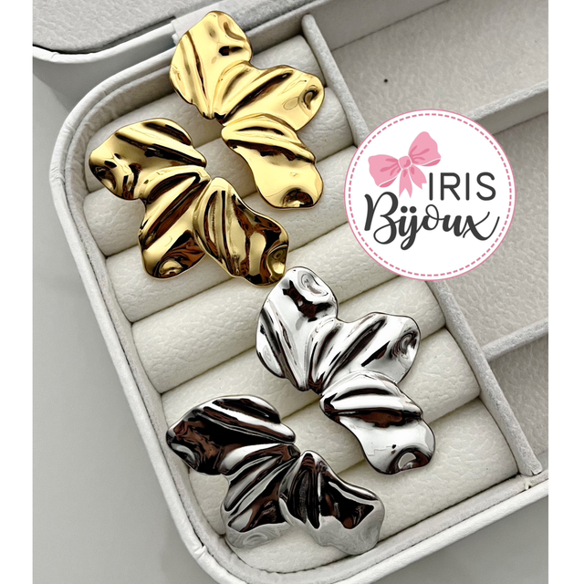 Orecchini foglie maxi 