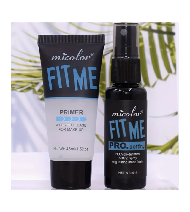 MiColor Makeup Primer 40ml + Setting Spray 40ml Boxed Set