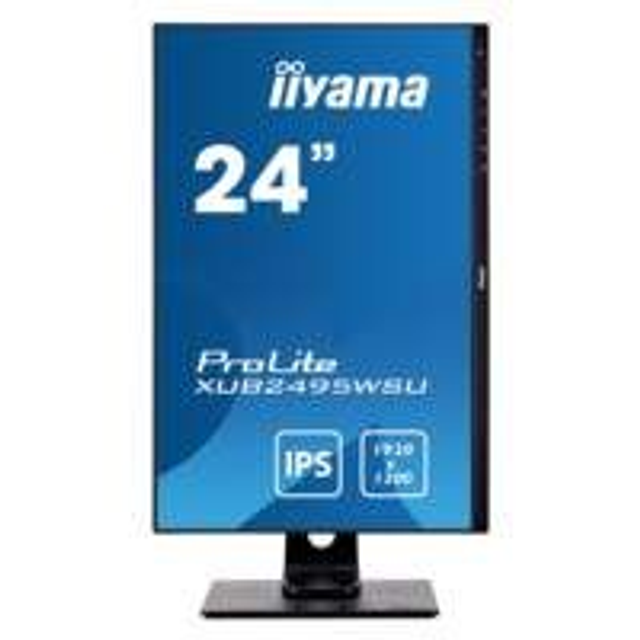 iiyama ProLite 24inch 1920x1200 WUXGA LED IPS 5ms Zwart