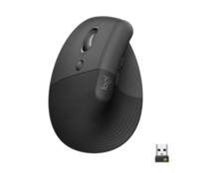 Logitech Lift muis Linkshandig RF-draadloos + Bluetooth