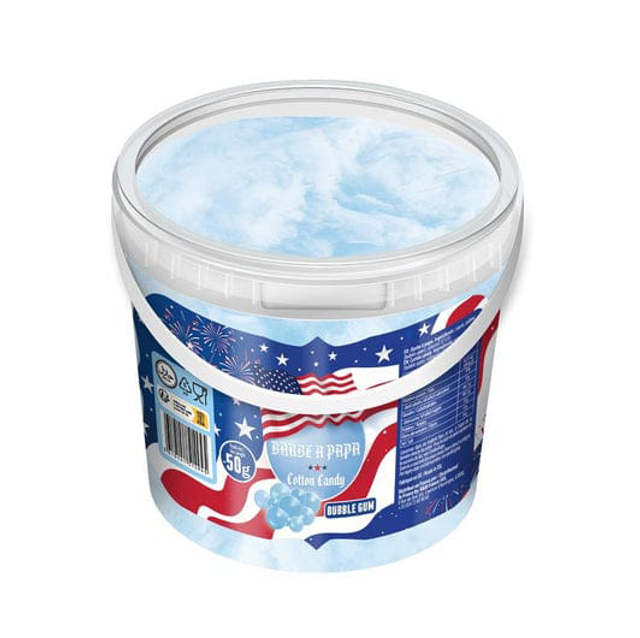 Barbe à Papa Saveur Bubble Gum - Pot de 50g