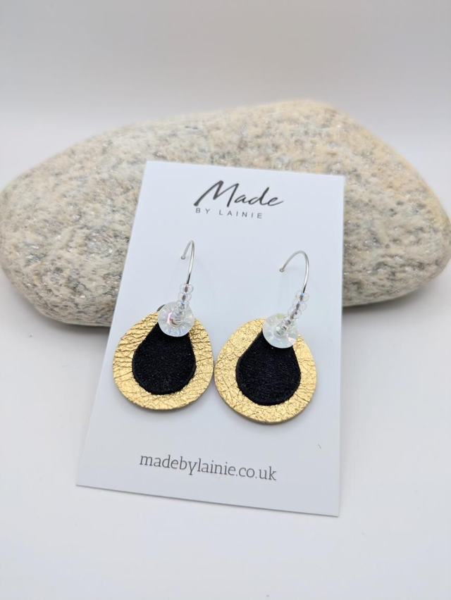 Orchid Hoop Earrings (2)