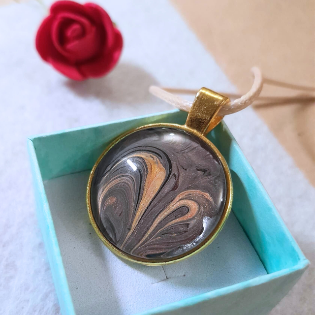 DOUCEUR CARAMEL - Collier - Cordon beige