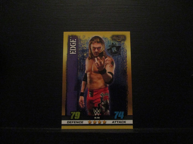 Edge - Hall Of Fame Slam Attax 10th Edition Original Trading Card #258