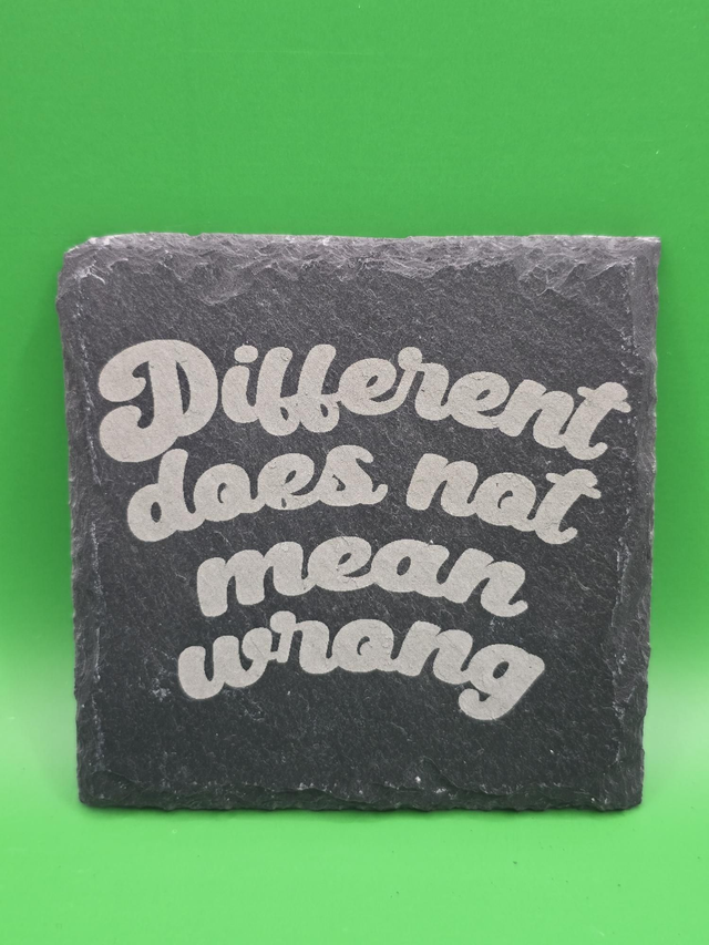 Different does not mean wrong