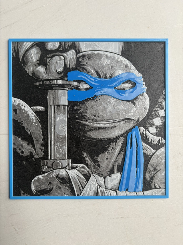 Tortue ninja bleu 2