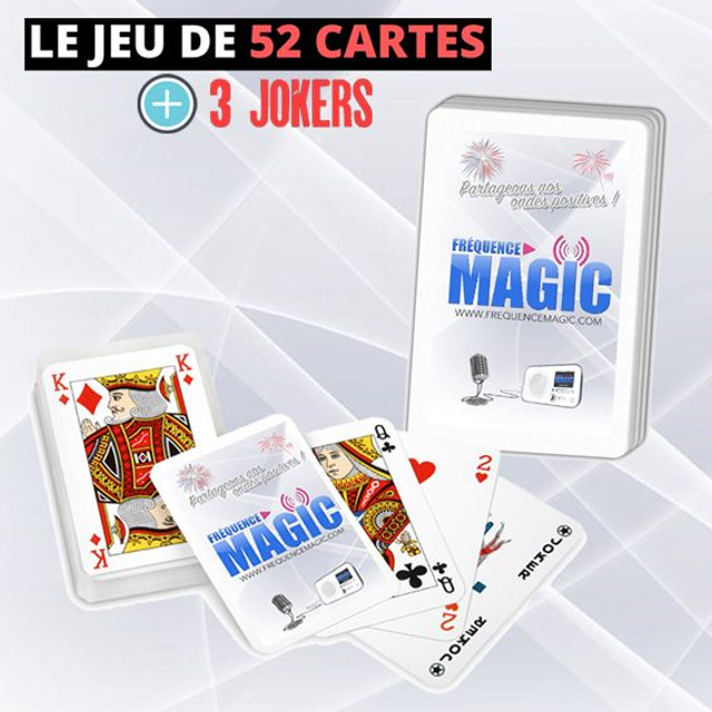 JEU DE 52 CARTES ETUI PVC