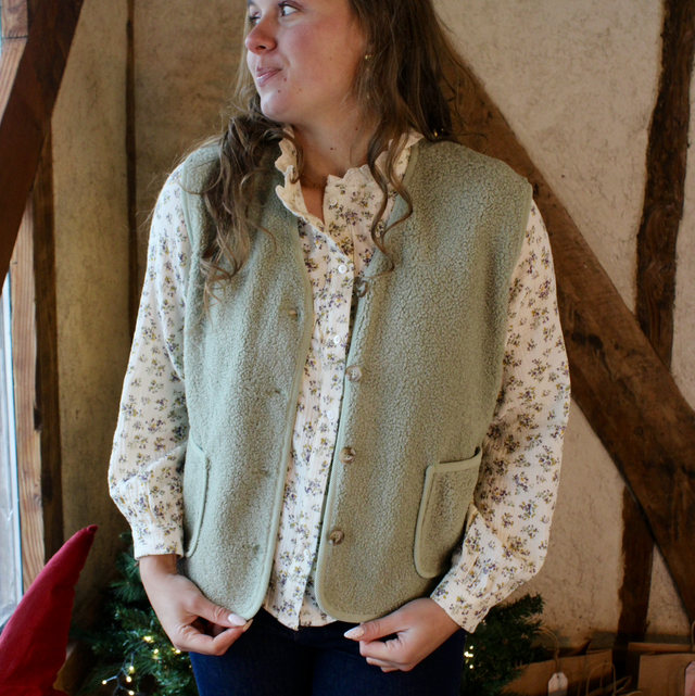 Gilet Romane vert 