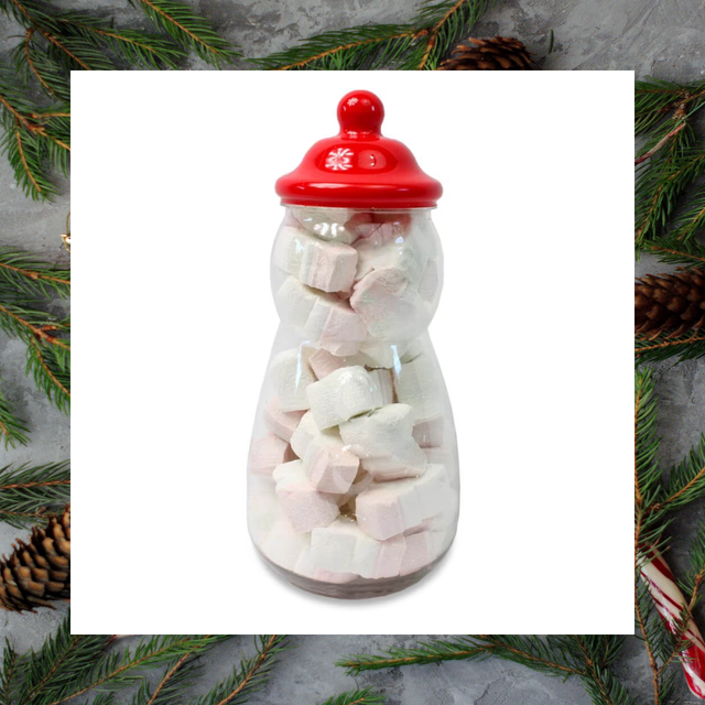 Snowman Jar