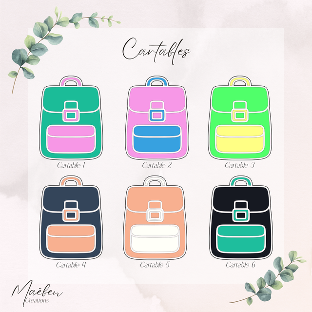 Pot à crayons et stylos en bois, cadeau pour enfants, décor cartable