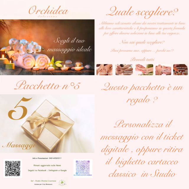 Pacchetto 5 Orchidea