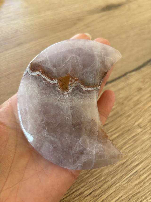 Lune Améthyste Rose