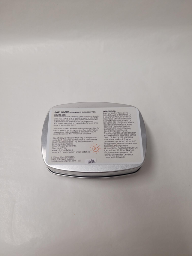 Safi Glow Luxe Vegan Lotion Bar - TL-014