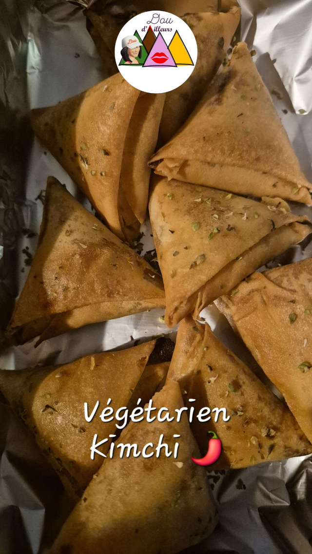 Samoussa végé kimchi x5