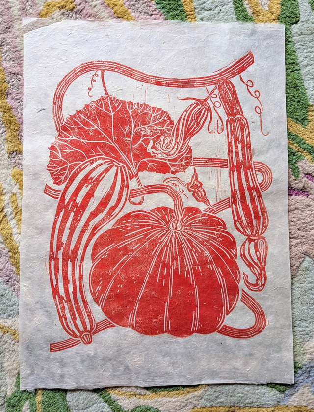 Squash and Courgettes - Orange