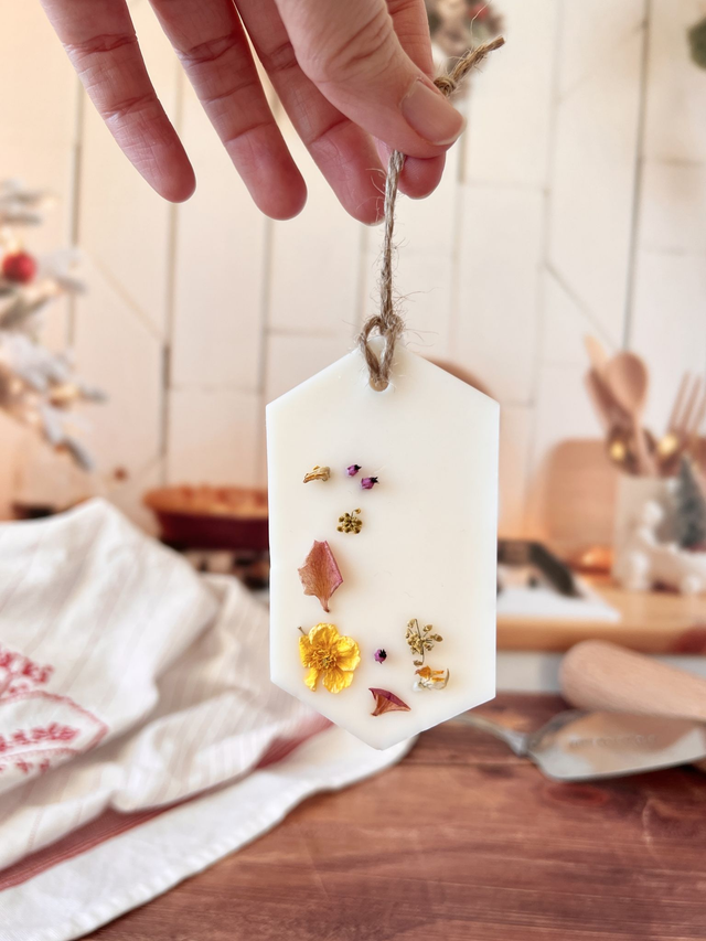 👑 Suspension parfumée Amande - 2 en 1