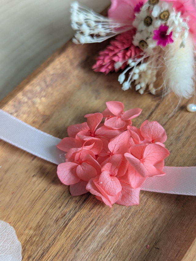 Bracelet ruban Rose - Adulte ou enfant