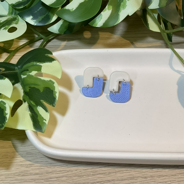 Blau: Ohrstecker #0310