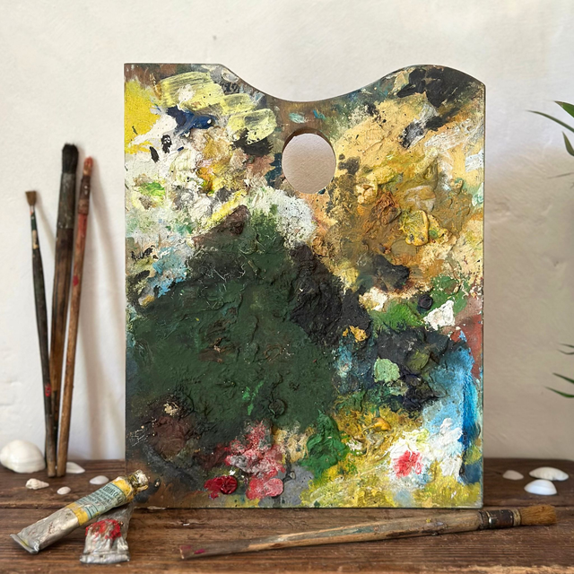 la palette de peintre
