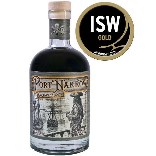 Port Narrow: 700ml Captain's Choice - 40% vol. |  (71,41€/Liter)