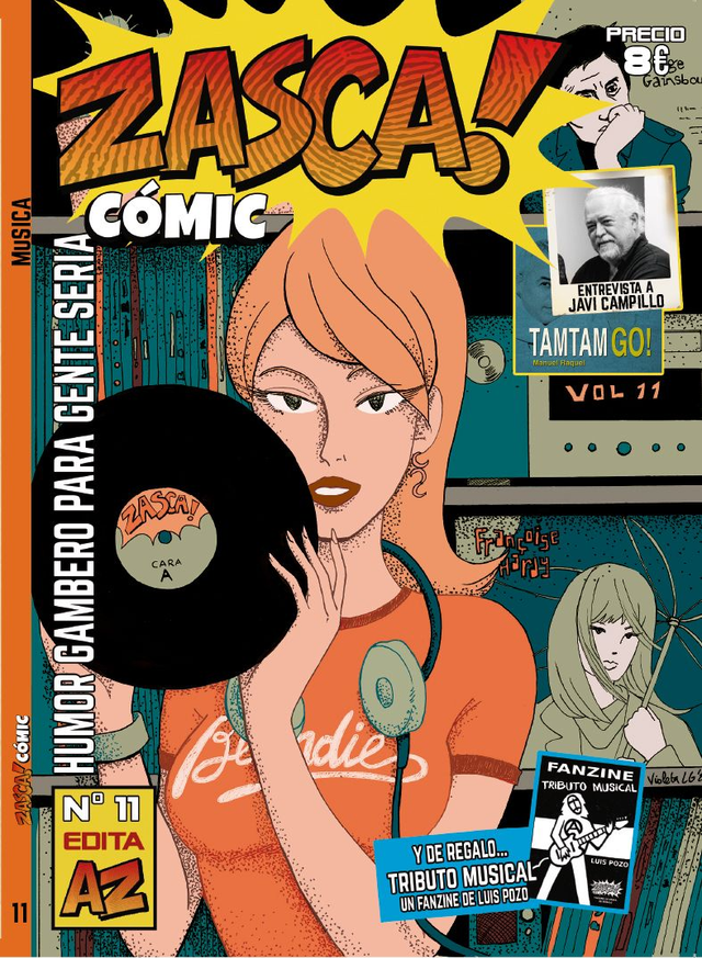 ZASCA CÓMIC Nº11 MÚSICA