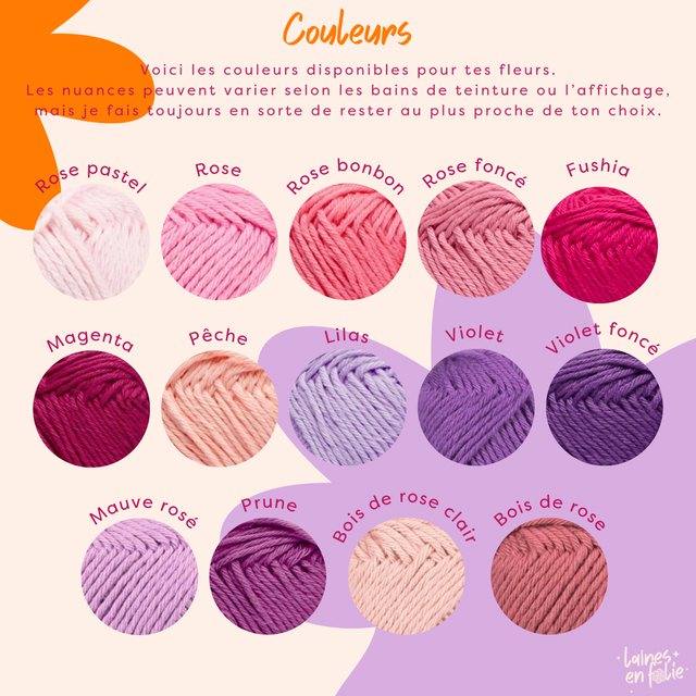 Zinnia (personnalisable pour créer votre bouquet)