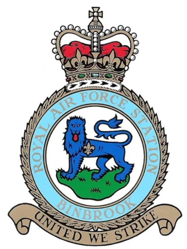 RAF Binbrook Royal Crest