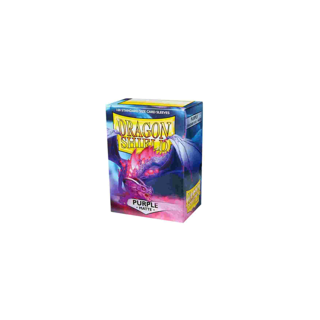 Dragon Shield Matte 100 Sleeves - Purple